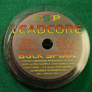 Leadcore 25m Bulk Spool